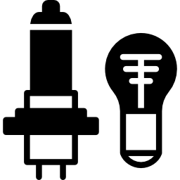 Car lights icon