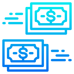 Money transfer icon