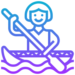 Kayaking icon