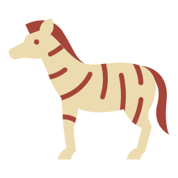 zebra ikona