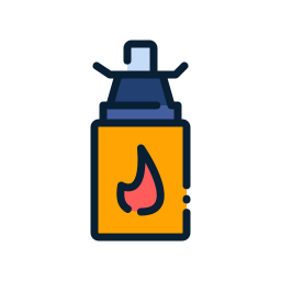 Camping gas icon
