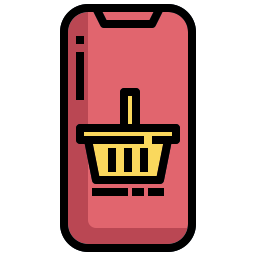 Mobile shop icon