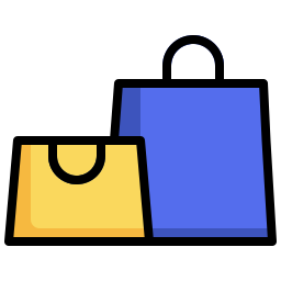 Shopping bag icon