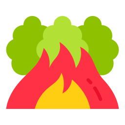 fuego fatuo icono