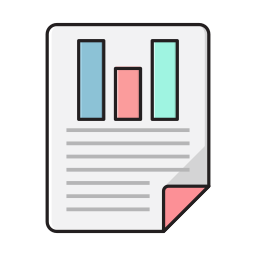 Business report icon