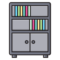 Bookshelf icon