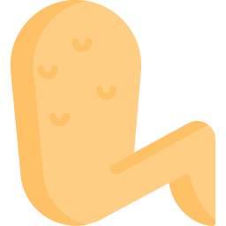 Chicken leg icon