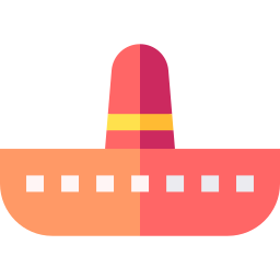 Mexican hat icon