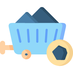 Mining cart icon