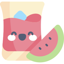 suco de melancia Ícone