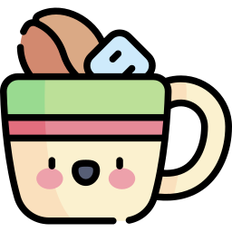 Ice coffee icon