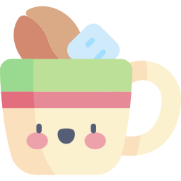 Ice coffee icon