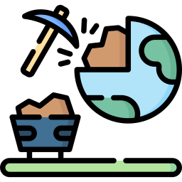 Mining cart icon