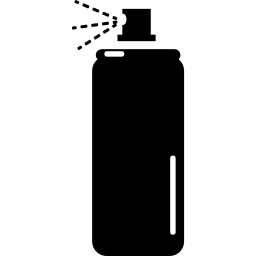 contenitore per bombolette spray icona