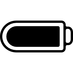Full charged battery symbol icon