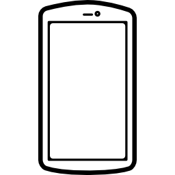 Mobile phone outline icon