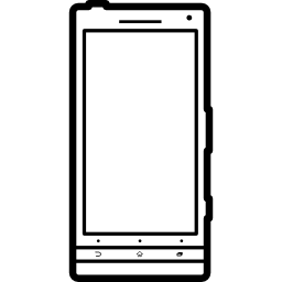modèle de téléphone mobile populaire sony xperia s Icône