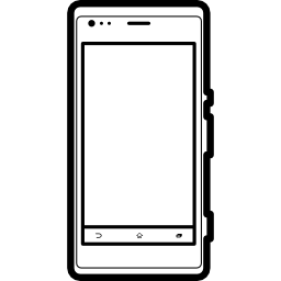 modelo de teléfono móvil popular sony xperia m icono