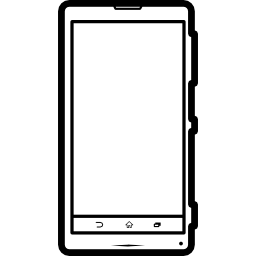 telefon komórkowy popularnego modelu sony xperia zl ikona