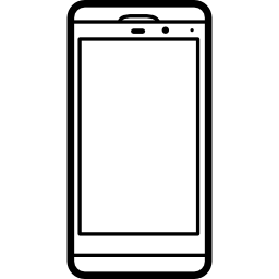 mobiele telefoon populair model blackberry z10 icoon