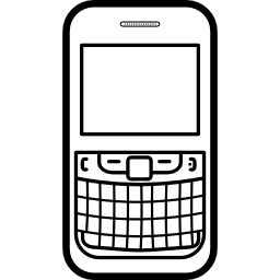 modelo popular de teléfono móvil samsung chat gt s3350 icono