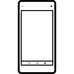 mobiele telefoon populair model sony xperia z1 icoon