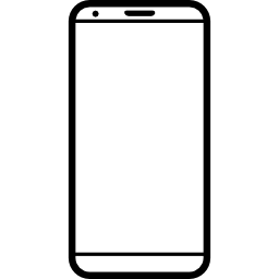 modelo popular de teléfono móvil nexus 5 icono