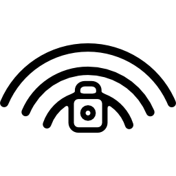 gesperrtes signalsymbol icon