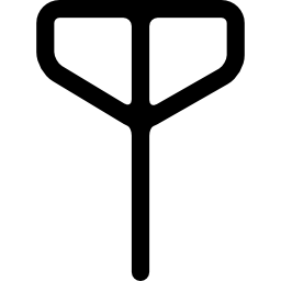 Контур символа иконка