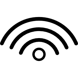 símbolo de interfaz de señal icono