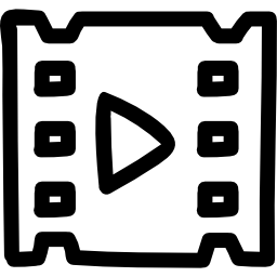 video hand getekend symbool icoon