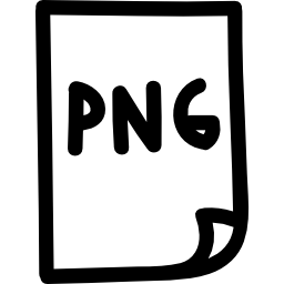 simbolo dell'interfaccia disegnata a mano del file png icona