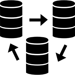 gestión de datos icono