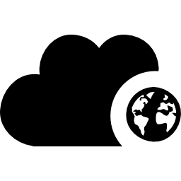symbole du monde des nuages Icône