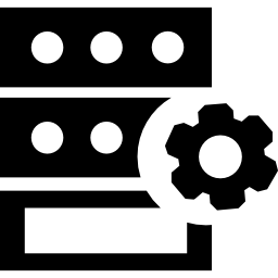 interface-symbool voor serverinstellingen icoon