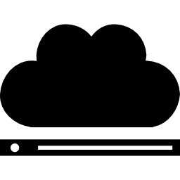 Cloud play icon