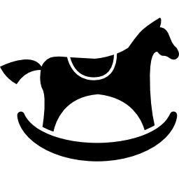 balancín de caballo icono