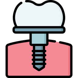 implant dentystyczny ikona