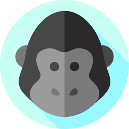 gorila icono