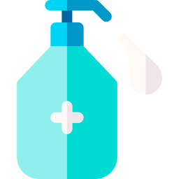 Hand sanitizer icon