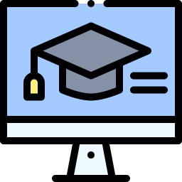 Online learning icon