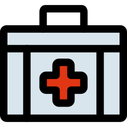 Medical box icon