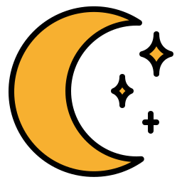 Half moon icon