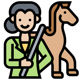 Equestrian icon
