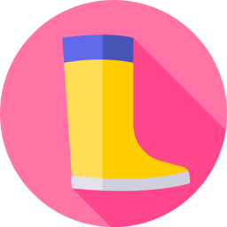 botas de lluvia icono