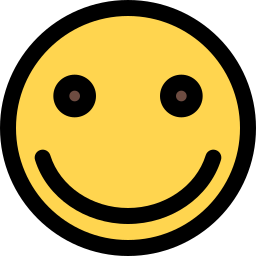 Smiling icon