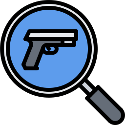 pistola icono