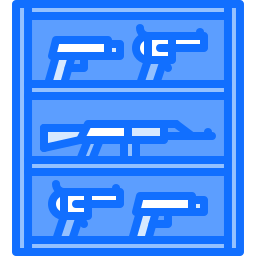 Gun shop icon