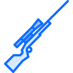 rifle sniper Ícone