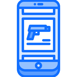 Gun shop icon